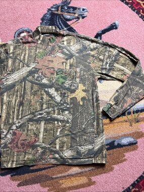 VINTAGE REAL TREE CAMP LONG SLEEVE